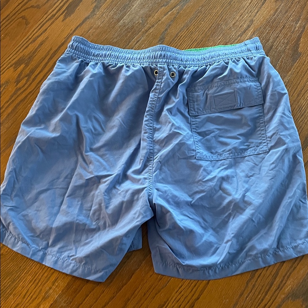 Polo by Ralph Lauren Light Blue Swim Trunks - Picture 5 of 5